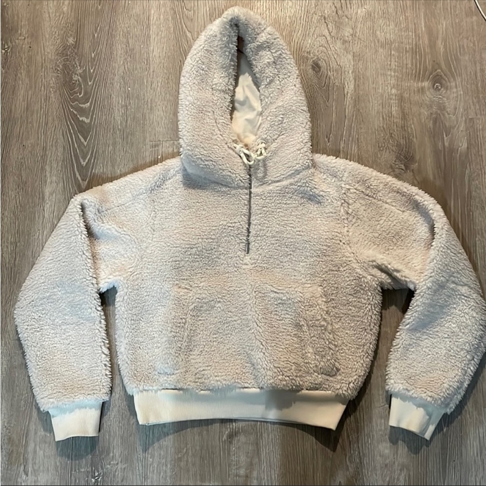 Lululemon textured fleece halt zip